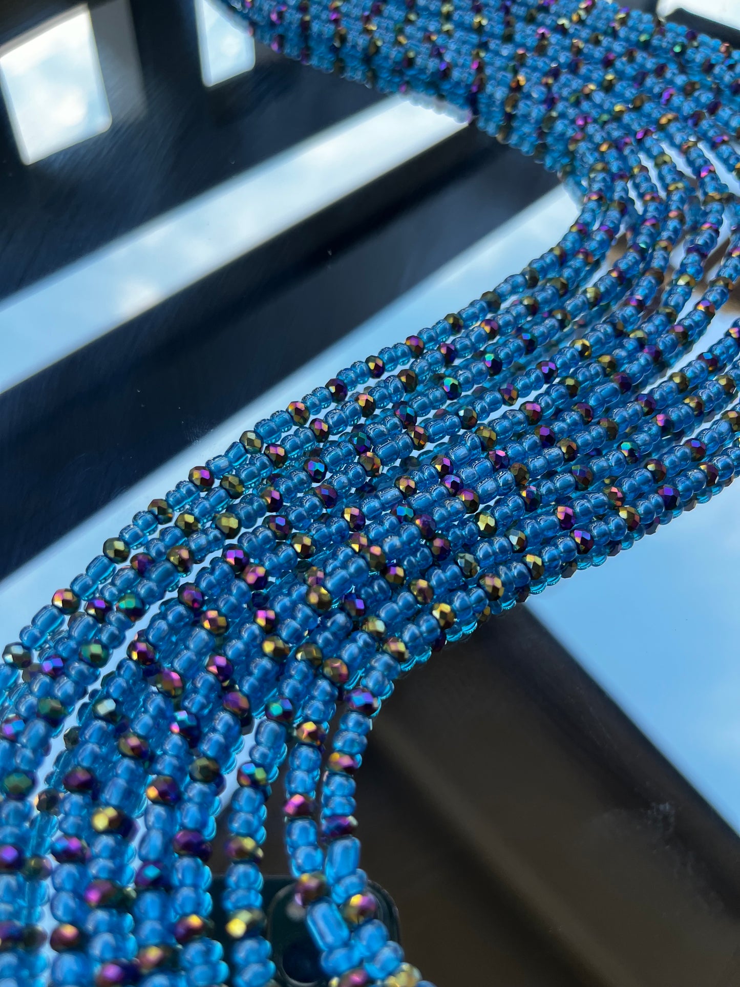 Aqua Goddess Waist Beads