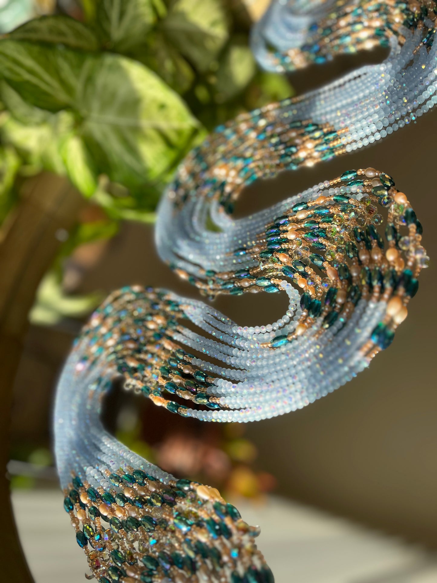Lagoon Blues WaistBeads