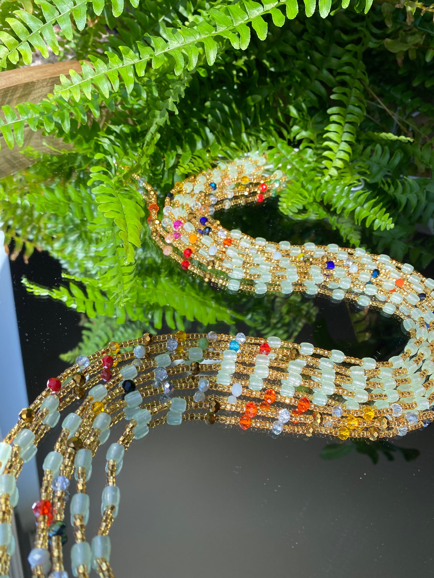 BE-JEWELED WAISTBEADS