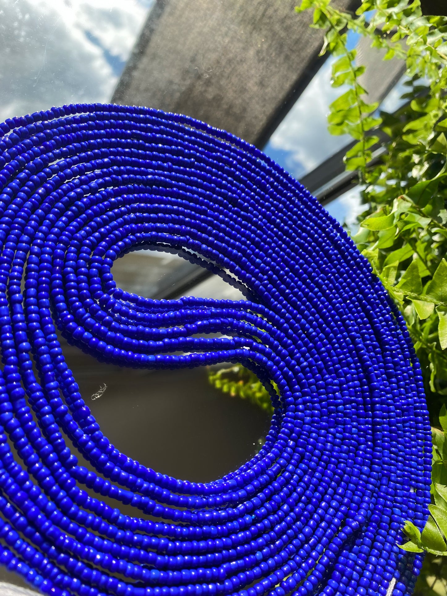 ROYAL BLUE WAIST BEADS